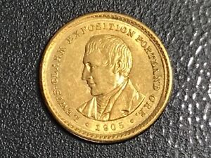 1905 Lewis and Clark Commemorative Gold $1 one dollar