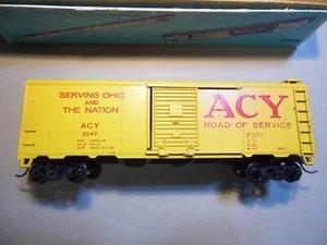 HO - Athearn - 40’ Slide Door Boxcar, Akron Canton Youngstown LN w/kadee - Picture 1 of 2