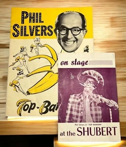 Phil Silvers Top Banana Souvenir Program Book 1953 + Shubert Theatre Playbill - Picture 1 of 11