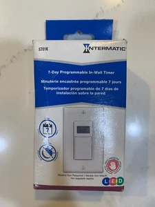 Intermatic ST01K 7-Day Programmable In-Wall Timer - Picture 1 of 4