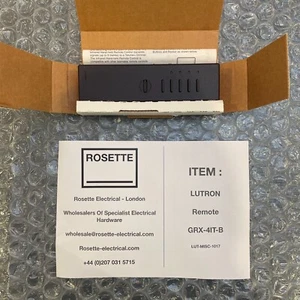 Lutron - Grafik Eye Remote - GRX IT Black - With 12 Months Warranty - INC VAT* - Picture 1 of 2