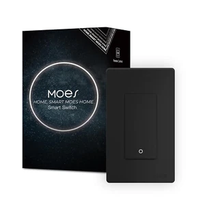 MOES 2nd Generation WiFi Smart Light Switch, 3 Way Smart Wall Switch 2.4GHz WiFi - Picture 1 of 6