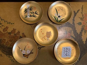 Japanische Maki-e handbemalte Platten - Bild 1 von 5