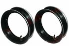 Vespa Rim Units Pair 10" Wheel Alloy Aluminium Black Tubeless Tyre