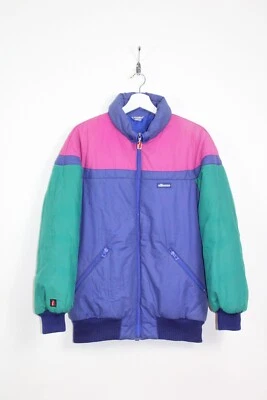 ELLESSE PENGUIN 80'S VINTAGE SKI PADDED PUFFER JACKET,RETRO,SIZE:SMALL - Image 1 of 4