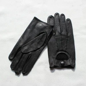 GUANTI PELLE GUIDA AUTO MOTO scooter retro vintage custom Bickmods Classic Drive - Foto 1 di 10