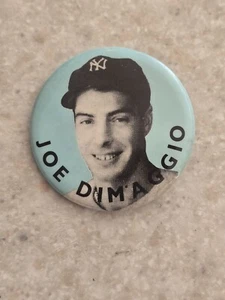 Joe DiMaggio 1.75" Commemorative Button Pin New York Yankees - Picture 1 of 2