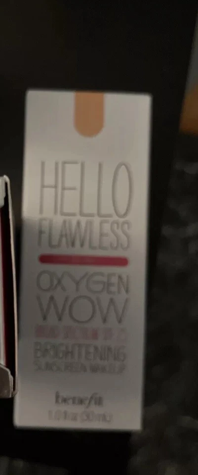 BENEFIT HELLO БЕЗУПРЕЧНЫЙ КИСЛОРОД WOW SPF25 ОСВЕТЛЯЮЩИЙ МАКИЯЖ 1 УНЦИЯ 30 МЛ «ЛЕПЕСТОК» - Изображение 1 из 1