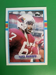 1989 Topps Luis Sharpe #277 Phoenix Cardinals - Picture 1 of 2