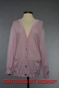St John Strickpullover feine Stärke antikrosa Gr. Lg neu mit Etikett UVP 495 $ - Bild 1 von 2