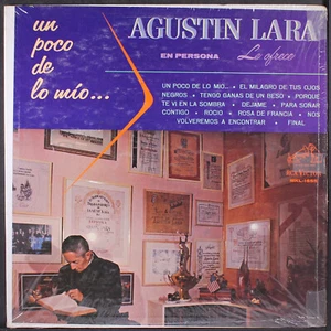 AGUSTIN LARA: un poco de lo mio RCA VICTOR 12" LP 33 RPM - Picture 1 of 2