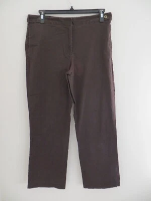 Dressbarn Women's Plus Size Casual Pants Brown Size 14 - Image 1 of 4
