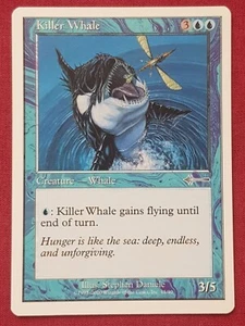 Magic The Gathering BEATDOWN BOX SET KILLER WHALE blue card MTG - Picture 1 of 2