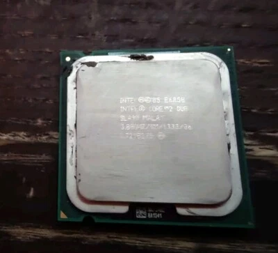 Intel Core 2 Duo E6850 3GHz Dual-Core BX80557E6850 Processor Vintage Gaming CPU - Image 1 of 2