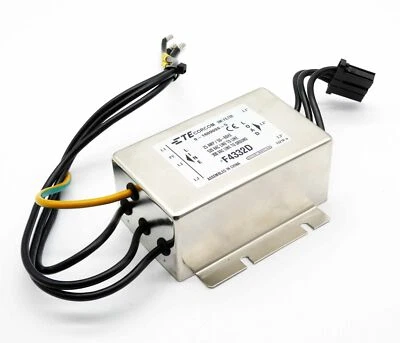 TE CORCOM 9-1609096-5 F4332D 3HAC024322-001/01 19316 EMI Filter -used- - Bild 1 von 4