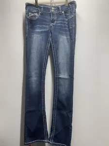Damen Jeans Amethyst Denim dicke Nähte Taschen Größe 3 - Bild 1 von 15
