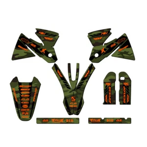 1998-2000 EXC APACHE Green Senge Graphics Kit Compatible with KTM - Bild 1 von 10