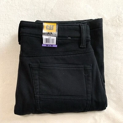 CAT Caterpillar флис с подкладкой холст работы брюки мужской изолированный выбрать цвет/размер - Изображение 1 из 4