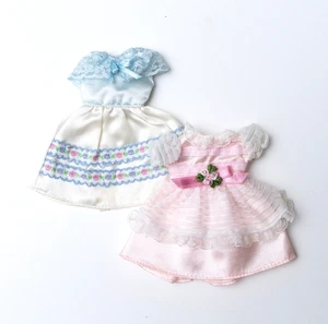 Takara Licca Chan Fashion Doll Dress Set of 2 - Picture 1 of 3