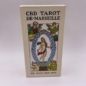 Baraja de cartas CBD Tarot de Marsella narración esotérica astrología sistemas de juegos de Estados Unidos - Imagen 1 de 3