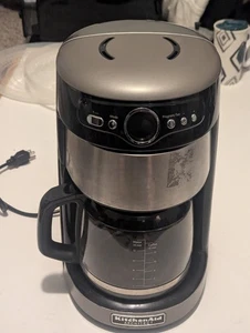 Kitchen Aid Programable 12 Cup Coffee Maker. KCM2220B0. - Picture 1 of 6