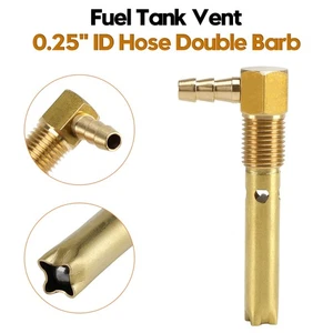1/4" ID Hose Fuel Tank Vent 1/4"-18NPTF Thread Per Both small and large tanks T0 - Picture 1 of 13