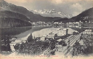 Schweiz - ST. MORITZ (GR) Bahnhof - Verlag - R. Guler - Picture 1 of 2