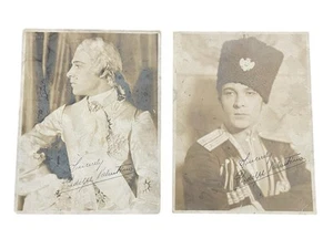 (2) RUDOLPH VALENTINO SIGNED AUTOGRAPH 1920s RARE VINTAGE PHOTOGRAPHS PHOTOS - Picture 1 of 6