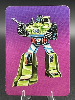 1985 Hasbro Transformers Card #118 Long Haul Rare Purple Variation - Image 1 of 2