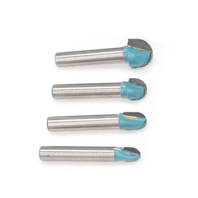 Practical Useful Hot Sale Router Bit Cutter 4pcs 6mm Bottom End Machine - Image 1 of 4