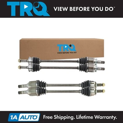 TRQ CV Axle Shaft Assembly Set Front & Rear Fits 2005-2009 Subaru Legacy Outback Foto 1 de 4