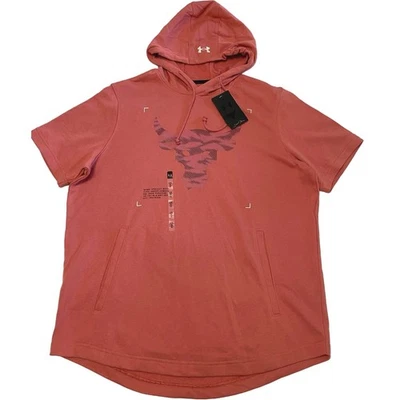 Under Armour Project Rock Iron Paradise Pullover Hooded Sweater Womens Large NEW - Image 1 of 4