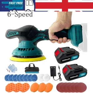 6" Cordless RotaryCar Polisher Buffer Sander Polishing machine for makit 18V-21V - Picture 1 of 24