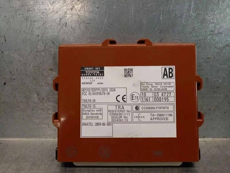 8999076103 modulo elettronico per LEXUS CT (ZWA10 ) 200H 2010 5586975 - Immagine 1 di 4