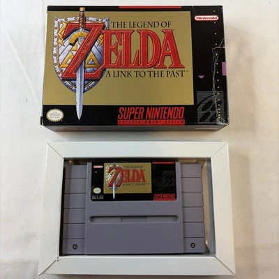 The Legend of Zelda: A Link to the Past (SNES, 1992) In Original Box Tested - Image 1 of 4