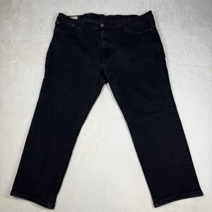 Levi Strauss 541 Jeans Waterless Black Pants W42 X L30 - Picture 1 of 17
