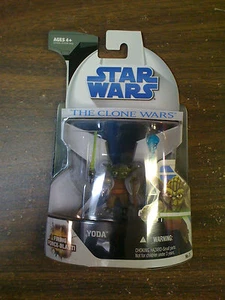 Star Wars Clone Wars Animated Yoda NEW Free Ship US - Picture 1 of 1
