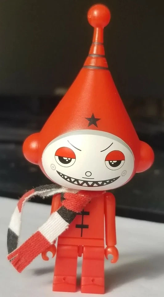 Dalek Red Ice Bot - Kidrobot Diseñador Vynil Figura de Arte Juguete de 4" Foto 1 de 4