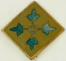 4th Infantry Division Crest DI/DUI Pinback (Snowflake)