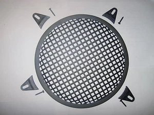   10" Subwoofer Sub Box Speaker Grill Cover,  Clamps & Screws (BRITISH MADE) - Picture 1 of 1