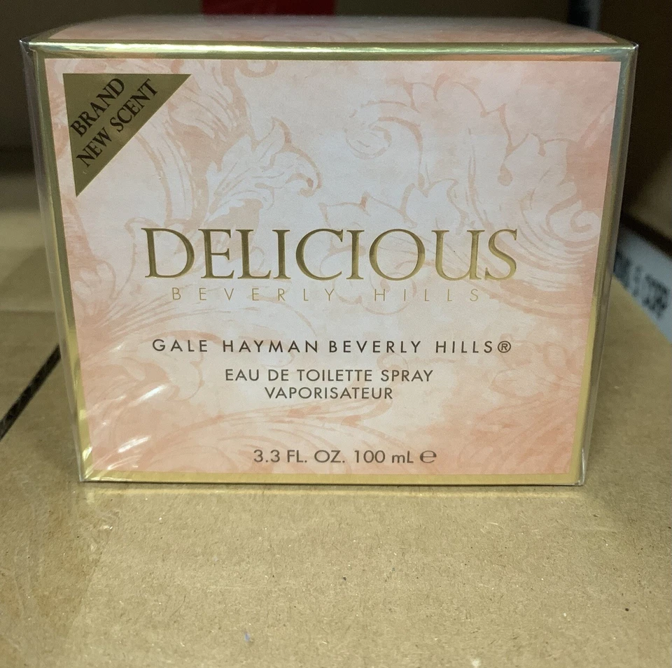 Delicious By Gale Hayman  Beverly Hills  3.3oz  Edt Spray. Sealed. Rare. - Image 1 of 1