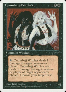 Cuombajj Witches x4 Chronicles MtG Casi Nuevo - Imagen 1 de 1
