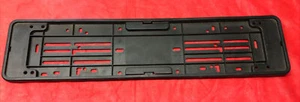Portatarga Posteriore Europeo Universale Nero Per Auto FT595 - Foto 1 di 1