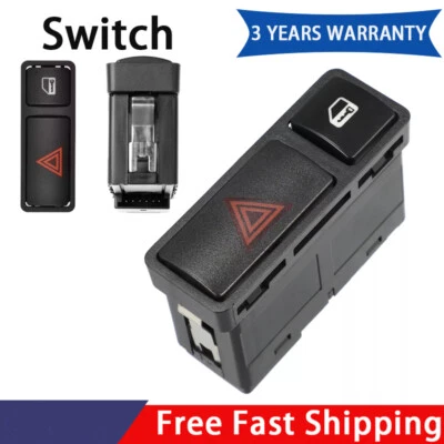 Hazard Warning Switch 61318368920 for 2003-2008 BMW Z4 2002-2005 BMW 320I 325I - Imagem 1 de 4
