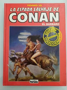 Tomo 13 LA ESPADA SALVAJE DE CONAN EL BARBARO SPANISH comics FORUM - Picture 1 of 2
