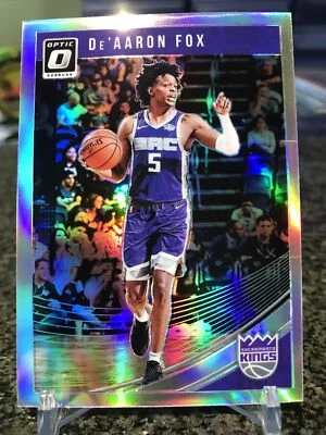 2018-19 Panini Donruss Optic #51 De’Aaron Fox 2nd Year Holo Silver Prizm SP!!! - Image 1 of 2