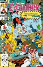 Excalibur #5 Marvel Comics February Feb 1989 (FN)