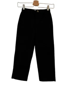 Cat & Jack Kids Boys School Uniform Pants 5 Black Straight Leg Adjustable Waist - Picture 1 of 8