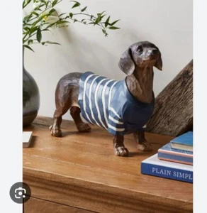 Brandneu mit Etikett wunderschönes Next Dylan der Dachund Ornament 25 cm H x 11 cm Breite x 37,5 L ca. - Bild 1 von 4