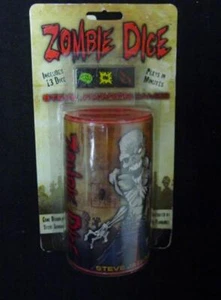 Steve Jackson Games: ZOMBIE DICE - Quick Game of Brain Eating Zombies (SEALED) - Picture 1 of 3